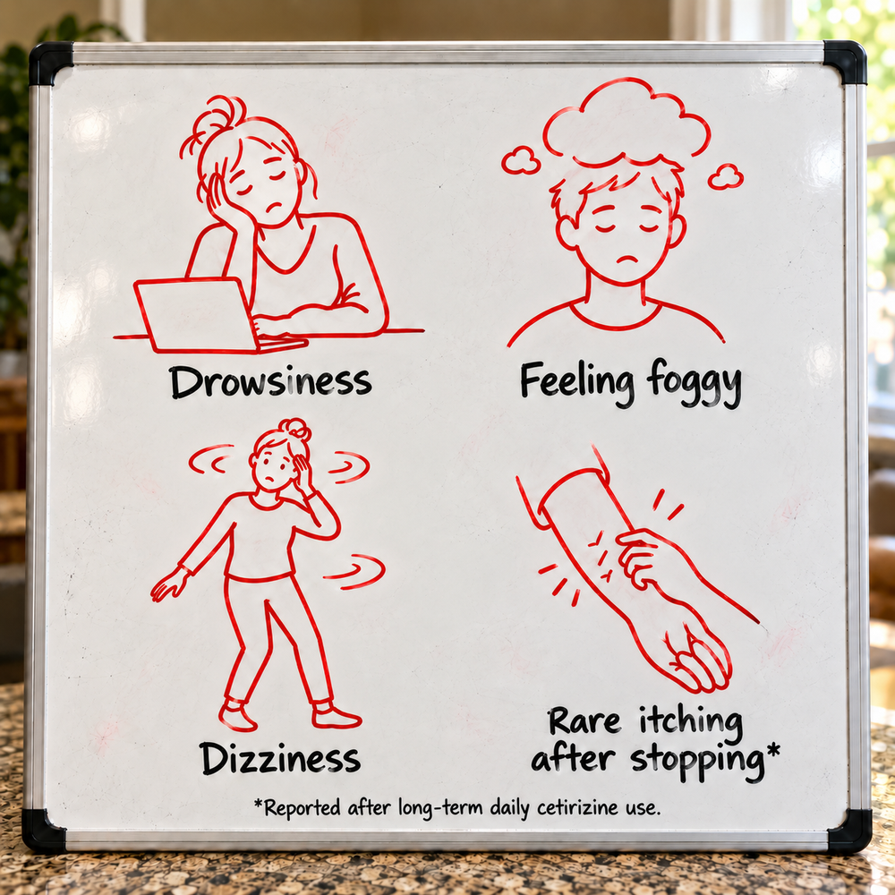 Taking Allergy Tablets Every Day? Know the Side Effects.